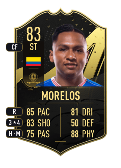 Alfredo Morelos Team of the Week 83 OVR