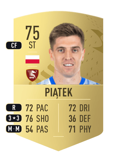 Krzysztof Piątek Common 75 OVR