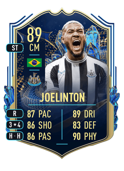 Joelinton Team of the Season 89 OVR