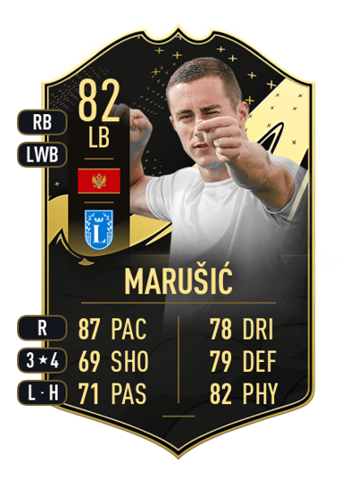 Adam Marušić Team of the Week 82 OVR