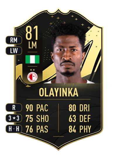 Peter Olayinka Team of the Week 81 OVR