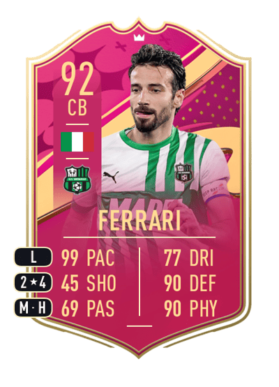 Gian Marco Ferrari Premium FUTTIES 92 OVR