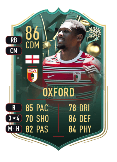 Reece Oxford WINTER WILDCARDS 86 OVR