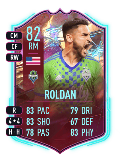 Cristian Roldan RULEBREAKERS 82 OVR
