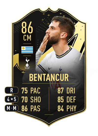Rodrigo Bentancur Team of the Week 86 OVR