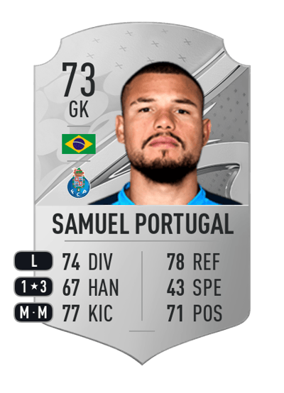 Samuel Portugal Rare 73 OVR
