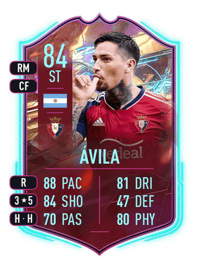 Ezequiel Ávila RULEBREAKERS 84 OVR