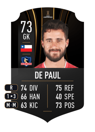 Fernando De Paul CONMEBOL LIBERTADORES 73 OVR