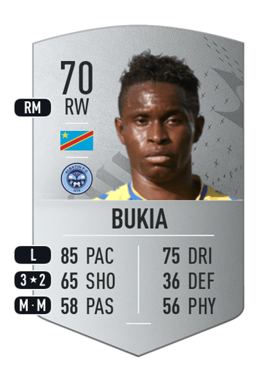 André Bukia Common 70 OVR
