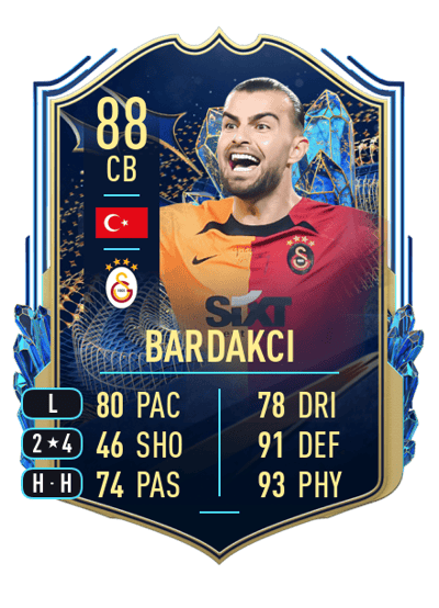 Abdülkerim Bardakcı Team of the Season 88 OVR
