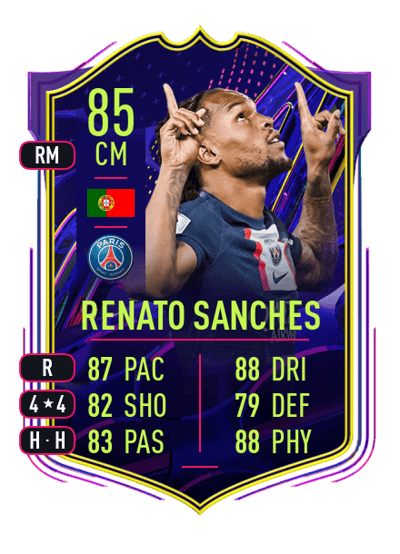Renato Sanches Ones to Watch 85 OVR