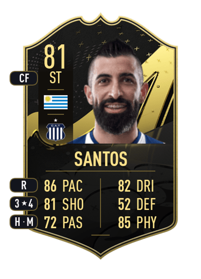 Michael Santos Team of the Week 81 OVR