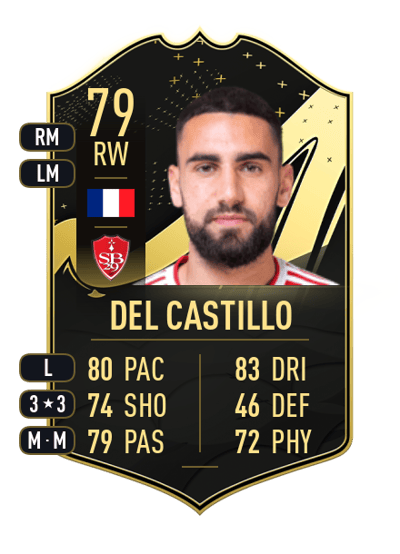 Romain Del Castillo Team of the Week 79 OVR