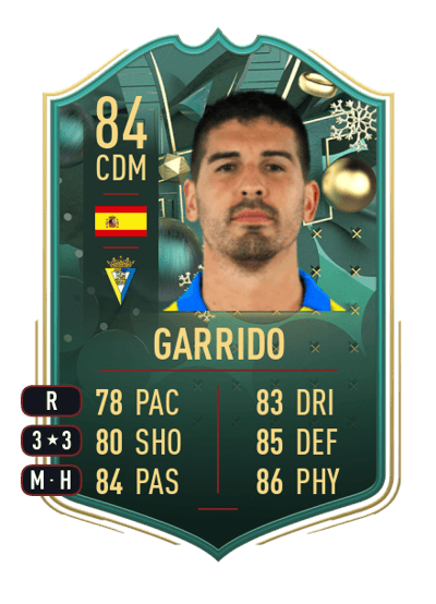 Garrido WINTER WILDCARDS 84 OVR