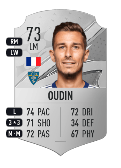 Rémi Oudin Rare 73 OVR