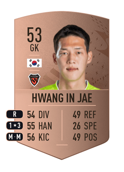 Hwang In Jae Common 53 OVR