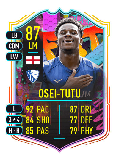 Jordi Osei-Tutu Out of Position 87 OVR