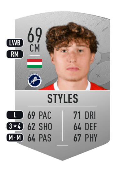 Callum Styles Common 69 OVR
