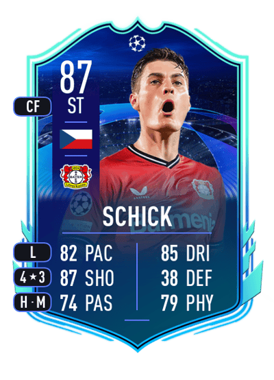 Patrik Schick UCL Road to the Knockouts 87 OVR