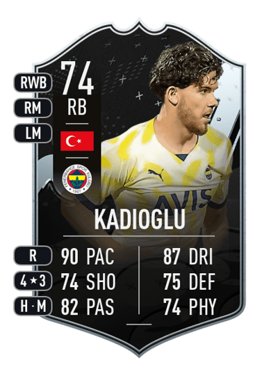 Ferdi Kadioglu Team of the Week 74 OVR