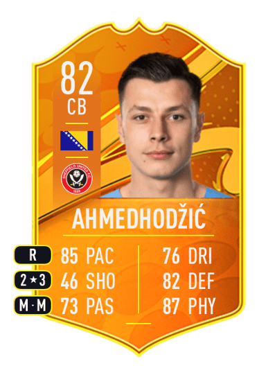 Anel Ahmedhodžić Domestic Man of the Match 82 OVR