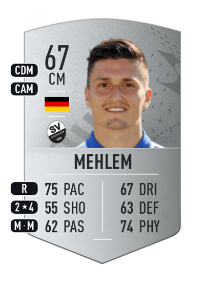 Marcel Mehlem Common 67 OVR