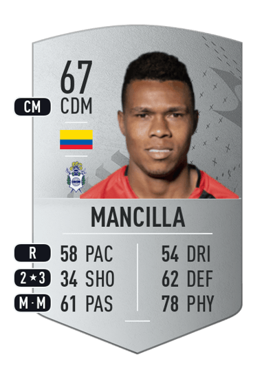 Harrinson Mancilla Common 67 OVR