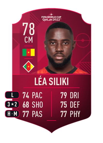 James Léa Siliki World Cup Player 78 OVR
