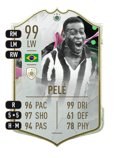 Pelé Shapeshifters ICON 99 OVR