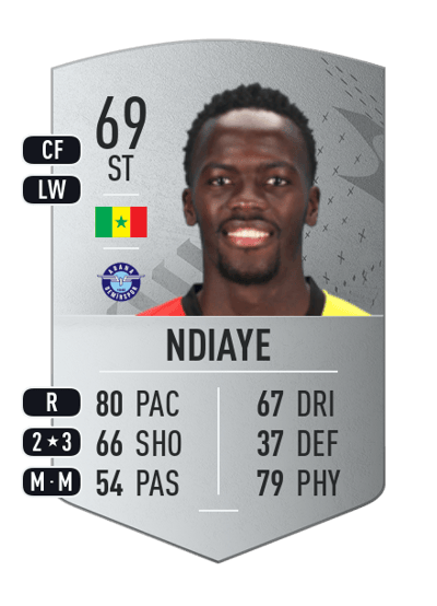 Cherif Ndiaye Common 69 OVR