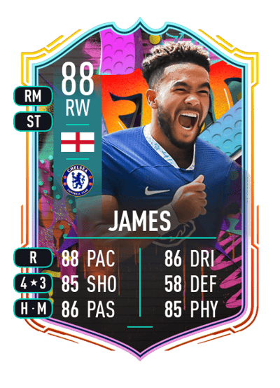 Reece James Out of Position 88 OVR