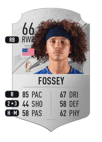 Marlon Fossey Rare 66 OVR