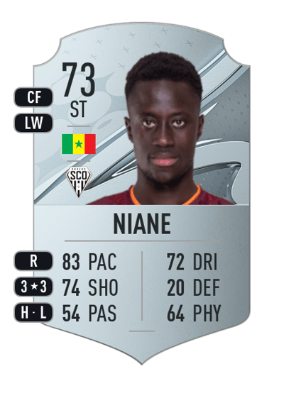 Ibrahima Niane Rare 73 OVR