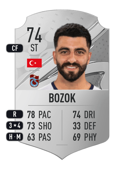 Umut Bozok Rare 74 OVR
