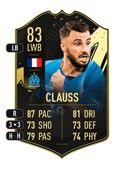 Jonathan Clauss Team of the Week 83 OVR