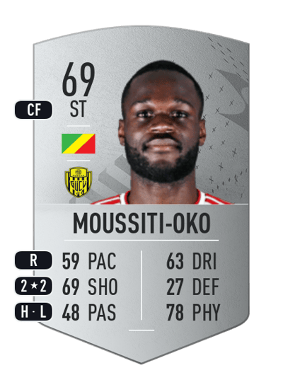 Bevic Moussiti-Oko Common 69 OVR