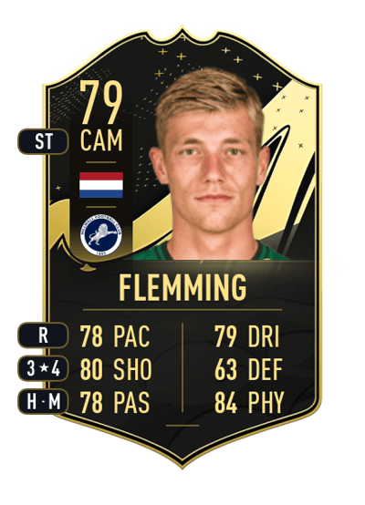 Zian Flemming Team of the Week 79 OVR