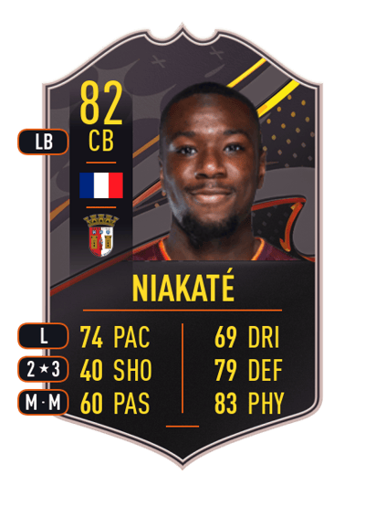 Sikou Niakaté STORYLINE 82 OVR