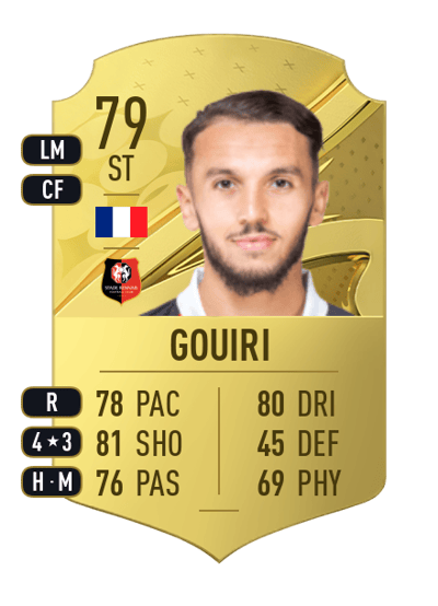 Amine Gouiri Rare 79 OVR