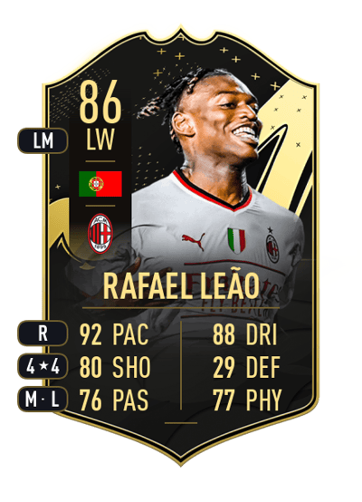 Rafael Leão Team of the Week 86 OVR
