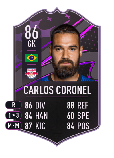 Carlos Coronel Dynamic Duos 86 OVR