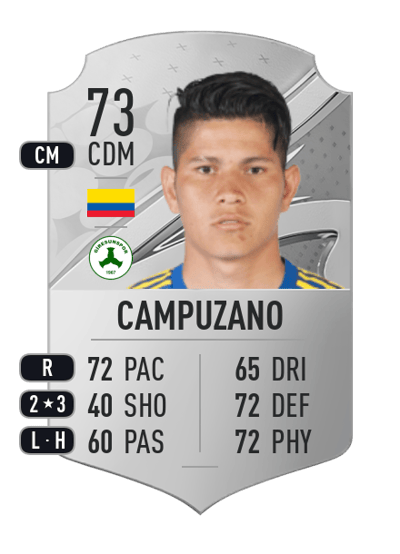 Jorman Campuzano Rare 73 OVR