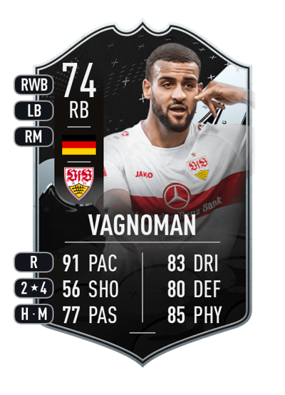 Josha Vagnoman Team of the Week 74 OVR
