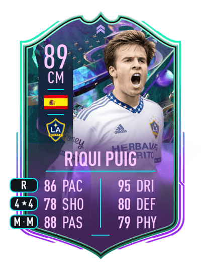 Riqui Puig FANTASY FUT 89 OVR