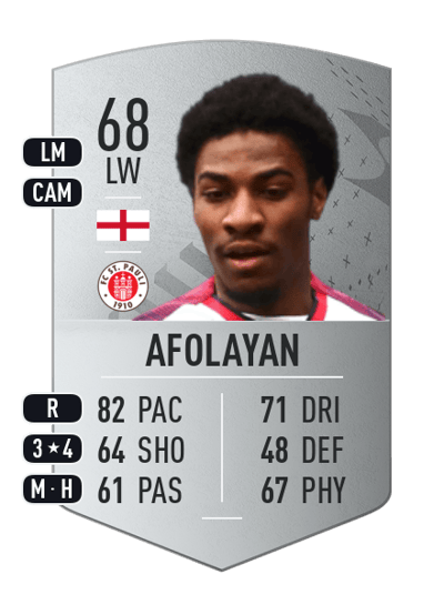 Dapo Afolayan Common 68 OVR