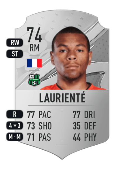 Armand Laurienté Rare 74 OVR