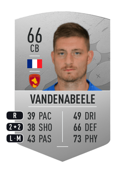 Éric Vandenabeele Common 66 OVR
