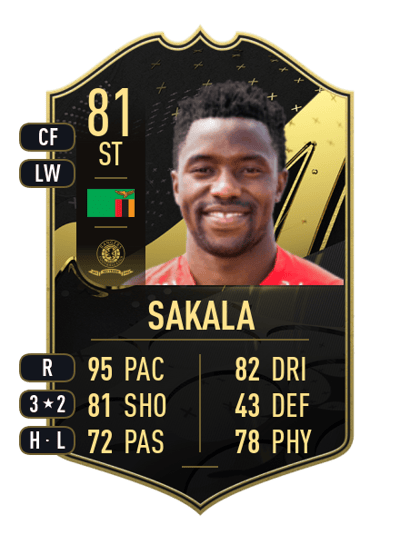 Fashion Sakala Team of the Week 81 OVR