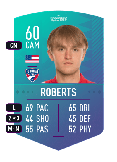 Thomas Roberts World Cup Swap Token 60 OVR
