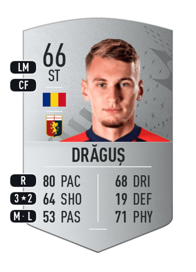 Denis Drăguș Common 66 OVR